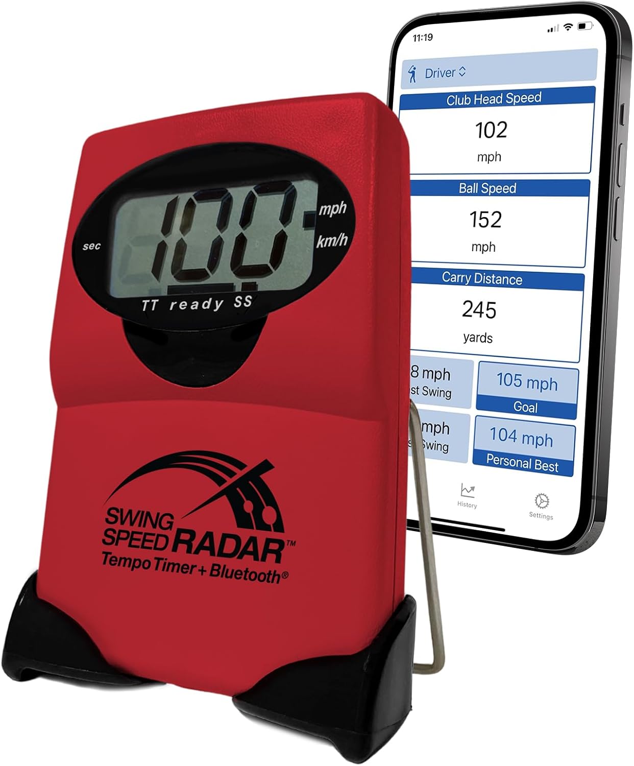 by Sports Sensors | Golf Launch Monitor & Swing Speed Monitor for Clubhead Training | Accurate, Portable, and Essential for Distance Gains training detail