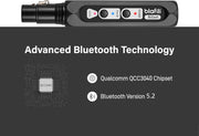 Bicast Bluetooth Audio Transmitter with XLR Input for Mixers | Sends audio to Bluetooth speakers or receivers, not a receiver, not for phone recording or live performance