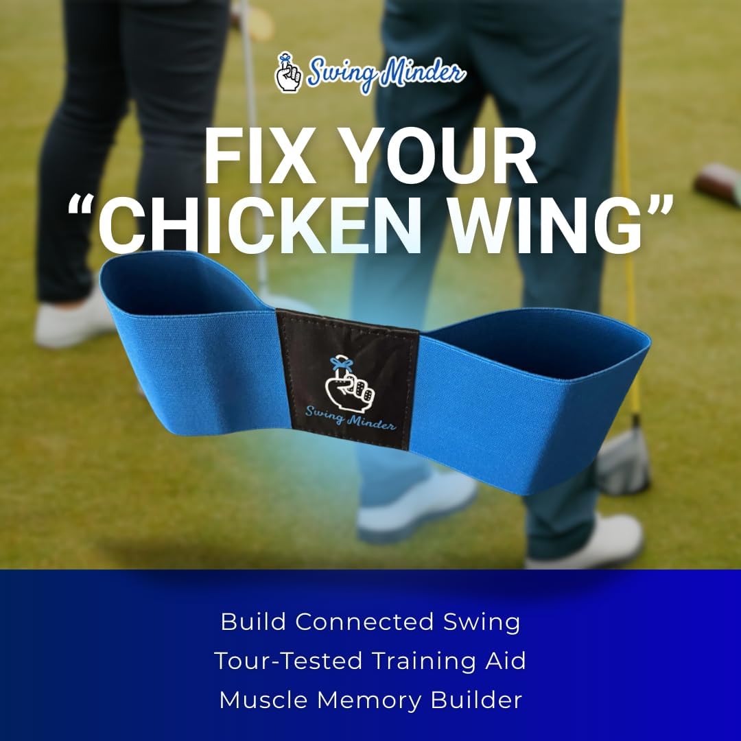Connect Correct Golf Arm Band Training Aid for Swing Correcting - Portable Golf Swing Trainer Aid for Right/Left Handers training detail