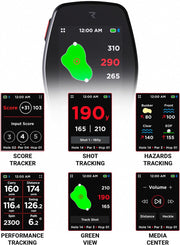 Hand+ Handheld Golf GPS Device, Shot Tracker, Record Shots, Club, GIR, Fairways, Putts, Golf Distance Range Finder, Touch Screen, 42,000+ Courses, Green View, Pin Positioning, Magnetic, Free App, IPX7