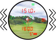 Callaway Pro XS+ Golf Laser Slope Rangefinder, with High-Res OLED Display, 7X Magnification