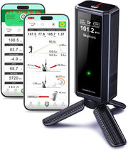 Portable Golf Launch Monitor Pro X1 Plus, Simulators for Home & Training, Mobile Launch Monitor for Golf Swing Analysis, Tracker & Swing Analyzer, Indoor Outdoor Use, Up to 12 Hours Battery Life.