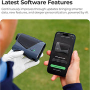 Arccos Smart Laser Rangefinder w/Slope & Wind, Plays-Like Yardage | AI GPS rangefinder, tournament legal, pin lock vibration, green maps, AI strategy, 6x zoom, 1st year's membership included