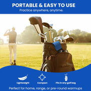 Connect Correct Golf Arm Band Training Aid for Swing Correcting - Portable Golf Swing Trainer Aid for Right/Left Handers