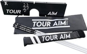 Tour Aim 2.0 Golf Training Aid – 11-in-1 Alignment Sticks & Swing Plane Golf Practice System – Lightweight Alternative to Heavy Brick-Like Golf Aids – Maximum Portability, Accuracy & Consistency