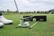Tour Aim 2.0 Golf Training Aid – 11-in-1 Alignment Sticks & Swing Plane Golf Practice System – Lightweight Alternative to Heavy Brick-Like Golf Aids – Maximum Portability, Accuracy & Consistency