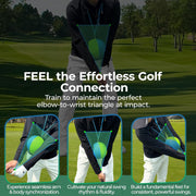 Golf Training Aid Ball for Impact Precision & Consistent Swings - Master Body Connection to Fix Slicing, Scooping & Chicken Wing | Simple and Effective Golf Training Tool