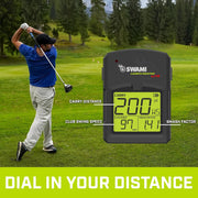 Izzo Golf Swami Launch Master Golf Launch Simulator - Golf Training Aid